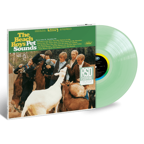 Golden Discs VINYL Pet Sounds (Coke Bottle Clear Edition) (RSD Essential) - The Beach Boys [Colour Vinyl]