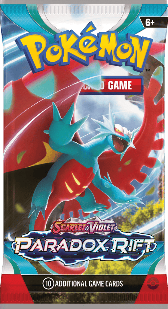 Golden Discs Posters & Merchandise Pokémon TCG: Scarlet & Violet 4 - Paradox Rift - Booster Pack [Toys]