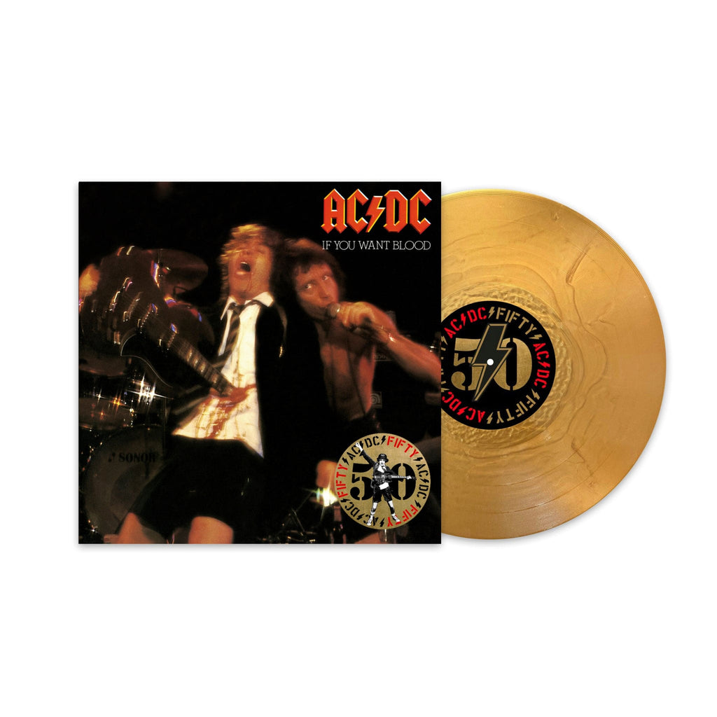 Golden Discs VINYL If You Want Blood, You've Got It (50th Anniversary Gold Edition) - AC/DC [Colour Vinyl]