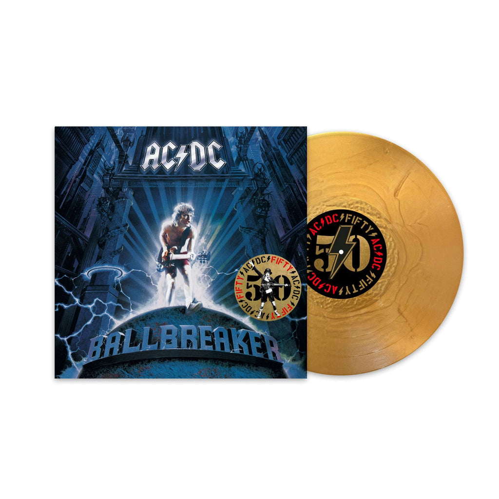 Golden Discs VINYL Ballbreaker (50th Anniversary Gold Edition) - AC/DC [Colour Vinyl]