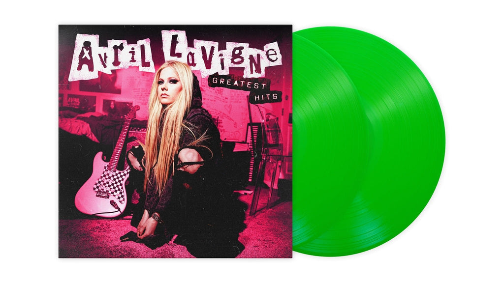 Golden Discs VINYL Greatest Hits (Exclusive Neon Green Edition) - Avril Lavigne [Colour Vinyl]