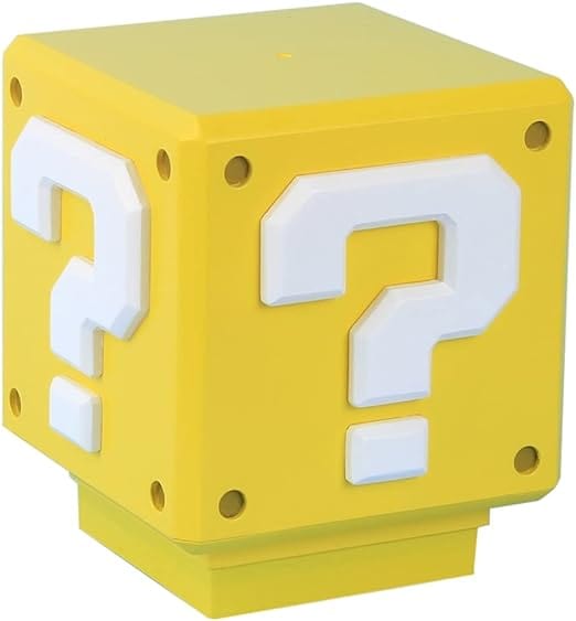 Golden Discs Posters & Merchandise Super Mario Bros. Mini Question Block Light [Lamp]