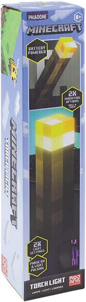 Golden Discs Posters & Merchandise Minecraft Torch Light 2 Light Modes [Lamp]