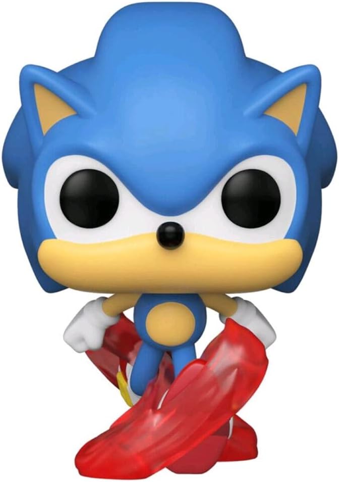 Golden Discs Toys Funko POP! Games 30th-Running Sonic the Hedgehog - Sonic the Hedgehog [Toys]