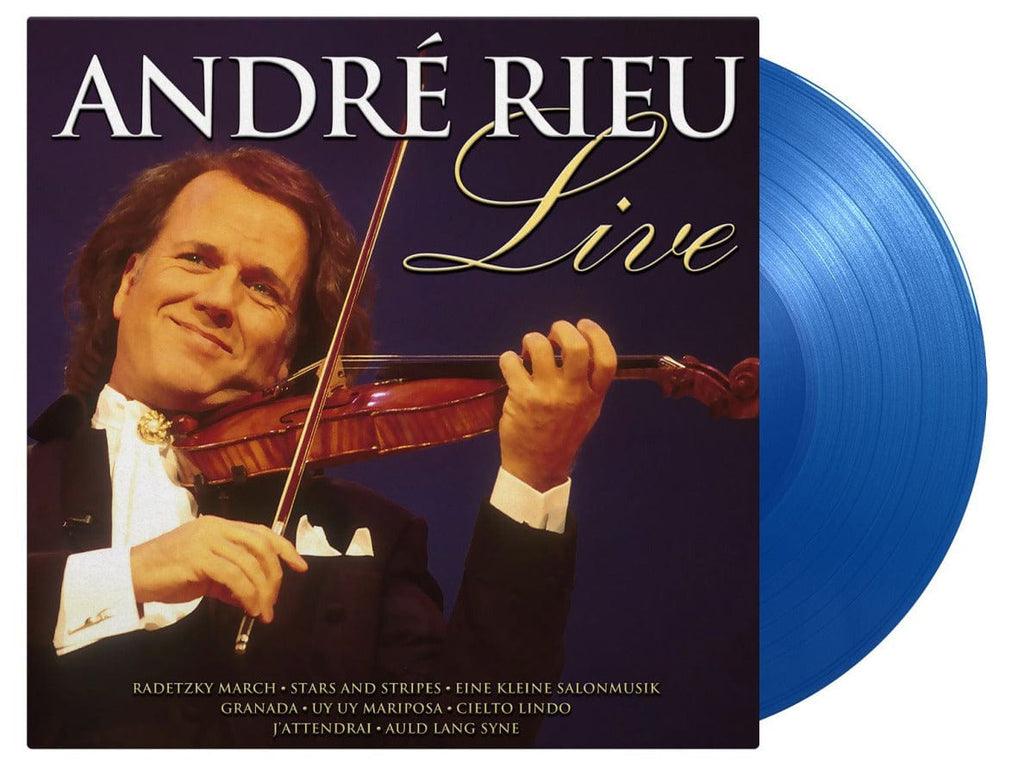 Golden Discs VINYL André Rieu: Live (Limited Translucent Blue Edition) - André Rieu [Colour Vinyl]