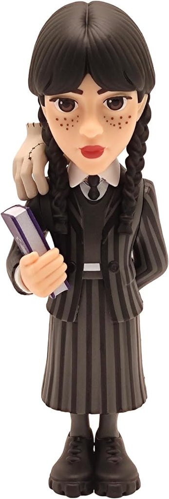 Golden Discs Toys Minix Wednesday Addams With Thing Figure [Toys]