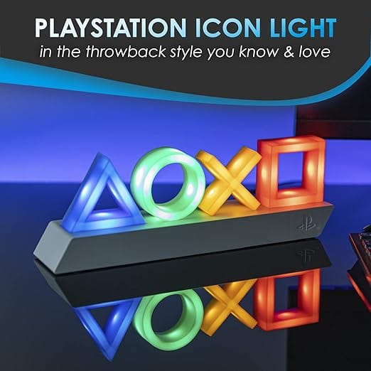 Golden Discs Posters & Merchandise Playstation Heritage Icon 3 Lighting Modes [Lamp]