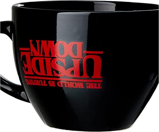 Golden Discs Posters & Merchandise Stranger Things Cappuccino Mug with Upside Down Logo in Presentation Box [Mug]