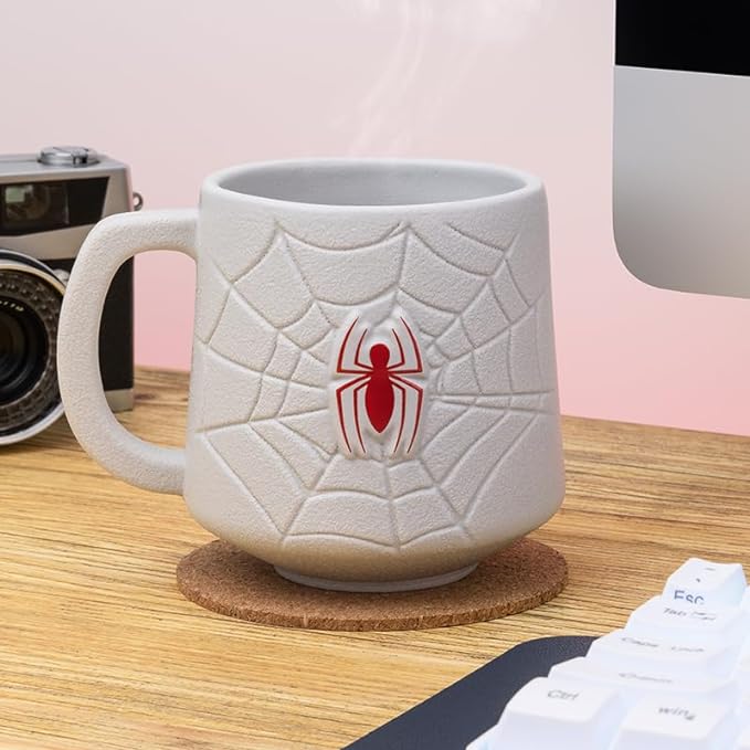 Golden Discs Posters & Merchandise Spiderman: Iconic Spider-Web Logo 450ml [Mug]