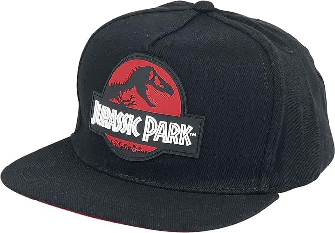 Golden Discs Posters & Merchandise Jurassic Park Red logo Black Cap [Hat]