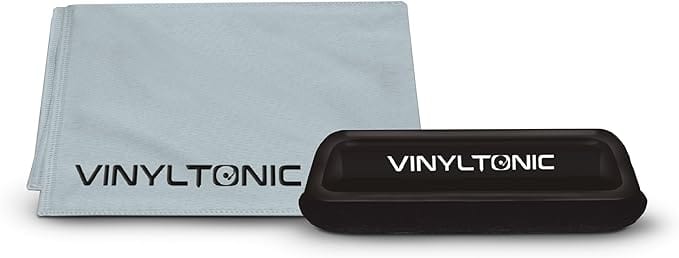 Golden Discs Tech & Turntables Vinyl Tonic Velvet Brush And Microfibre Cloth Cleaning Kit [Accessories]
