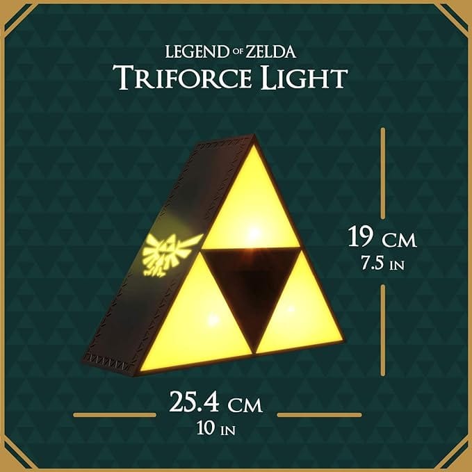 Golden Discs Posters & Merchandise The Legend of Zelda Triforce Projection Light [Lamp]