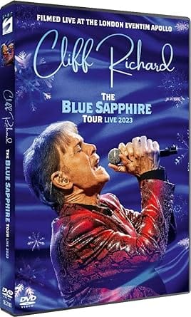 Golden Discs DVD Cliff Richard: The Blue Sapphire Tour 2023 - Cliff Richard [DVD]