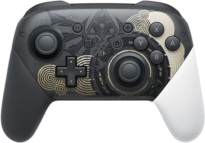Golden Discs GAME Nintendo Switch Pro Controller - The Legend of Zelda: Tears of the Kingdom Edition [Games]