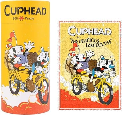 Golden Discs Posters & Merchandise Cuphead Puzzle 500 Piece [Jigsaw]