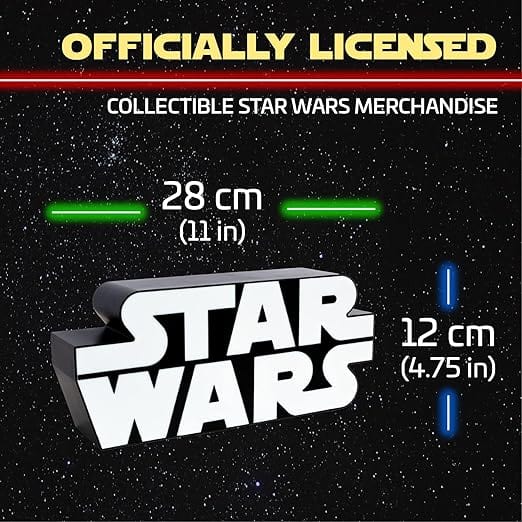 Golden Discs Posters & Merchandise Star Wars Logo Light, Wall Mountable and Freestanding [Lamp]