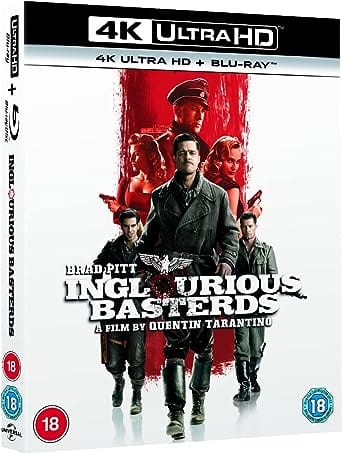 Golden Discs 4K Blu-Ray Inglourious Basterds - Quentin Tarantino [4K UHD]