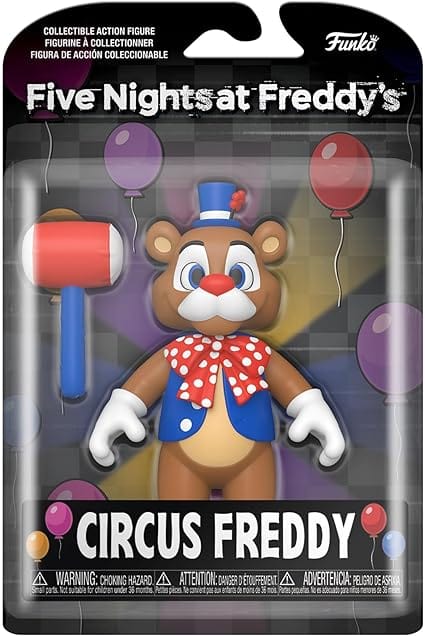 Golden Discs Toys Funko Action Figure: Five Nights At Freddy's (FNAF) SB - Circus Freddy Fazbear [Toys]