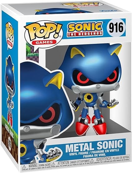 Golden Discs Toys Funko POP! Games: Sonic the Hedgehog - Metal Sonic [Toys]