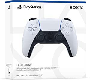 Golden Discs GAME PlayStation  DualSense Wireless White Controller[Games]