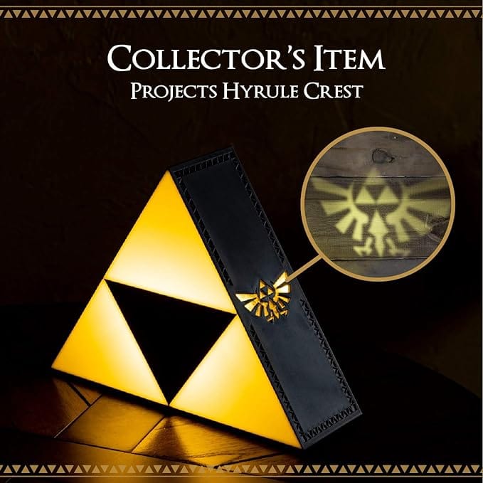 Golden Discs Posters & Merchandise The Legend of Zelda Triforce Projection Light [Lamp]