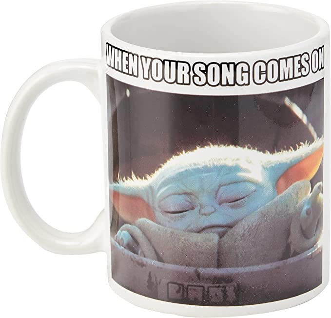 Golden Discs Mugs Star Wars The Mandalorian Mug When Your Song Comes On [Mug]