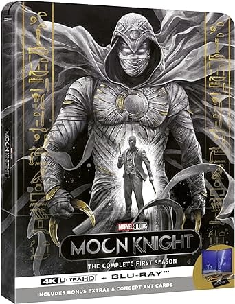 Golden Discs 4K Blu-Ray Moon Knight: The Complete First Season (Collector's Edition Steelbook) - Oscar Isaac [4K UHD]