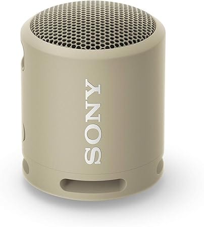 Golden Discs Tech & Turntables Sony Light Grey Waterproof Wireless Bluetooth Speaker with EXTRA BASS [Tech & Turntables]