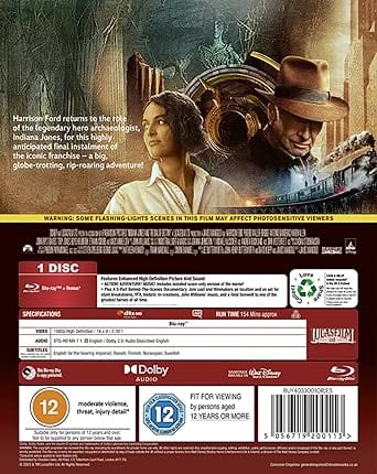 Golden Discs BLU-RAY Indiana Jones and the Dial of Destiny - James Mangold [BLU-RAY]