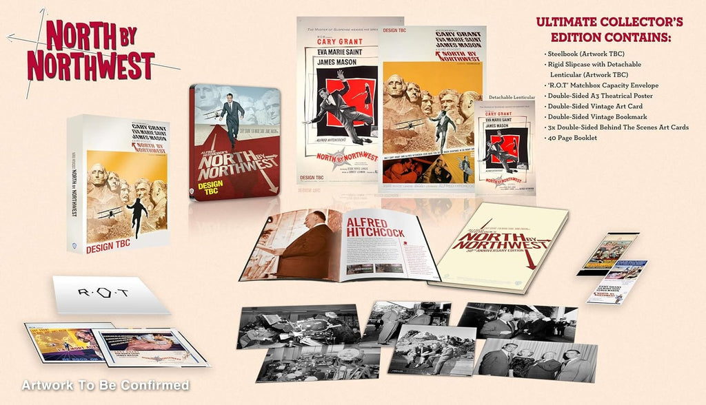 Golden Discs 4K Blu-Ray North by Northwest Ultimate Collector's Edition with Steelbook [4K UHD]