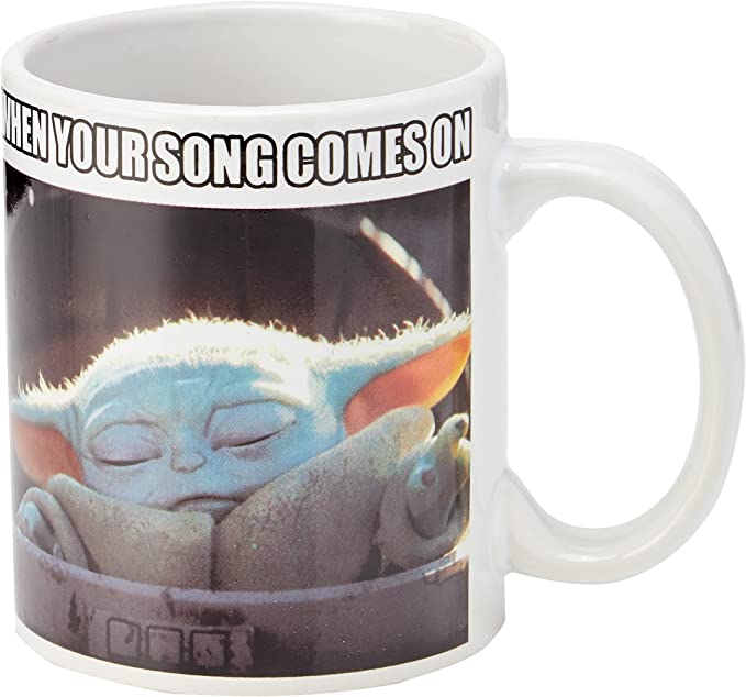 Golden Discs Mugs Star Wars The Mandalorian Mug When Your Song Comes On [Mug]