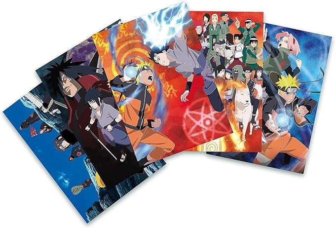 Golden Discs Posters & Merchandise NARUTO SHIPPUDEN Gift Set Mug + Acryl® + Naruto Postcards [Giftset]