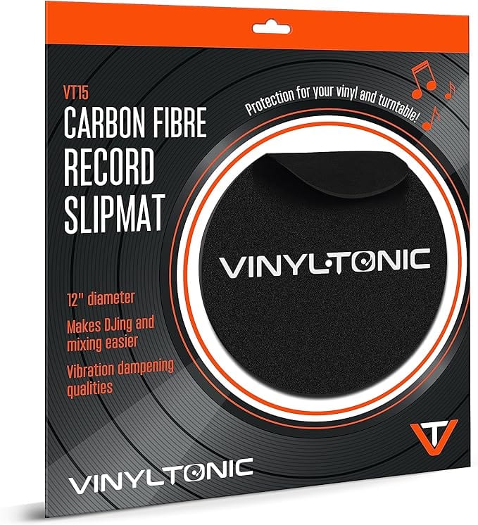 Golden Discs Accessories Vinyl Tonic Carbon Fibre Record Slipmat [Accessories]