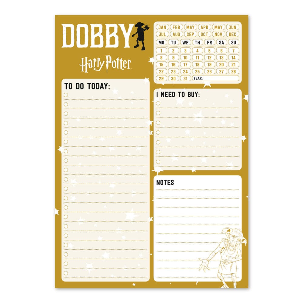 Golden Discs Posters & Merchandise HARRY POTTER DOBBY NOTEPAD [Stationery]