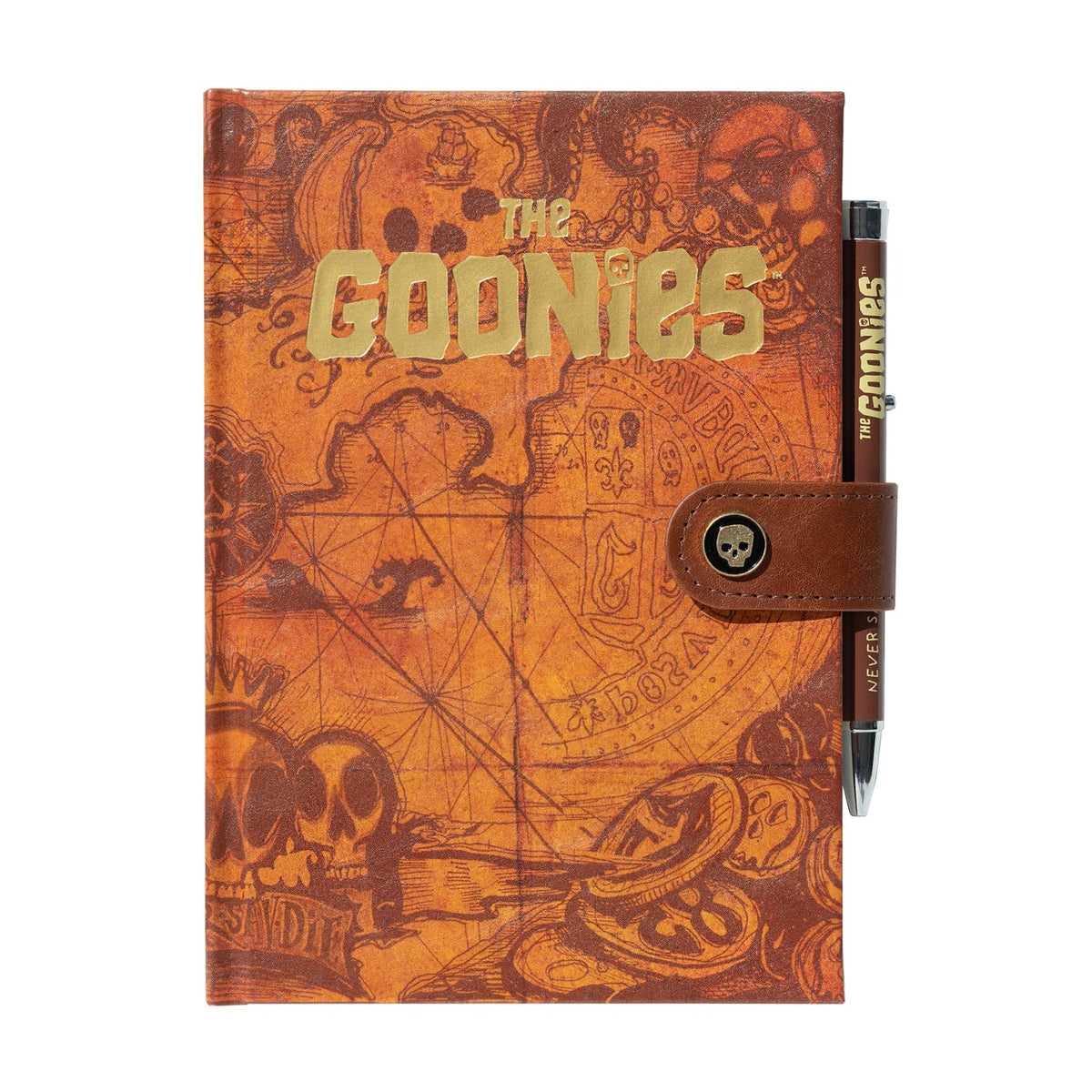 The Goonies Treasure Map Premium A5 Notebook With Projector Pen [stati