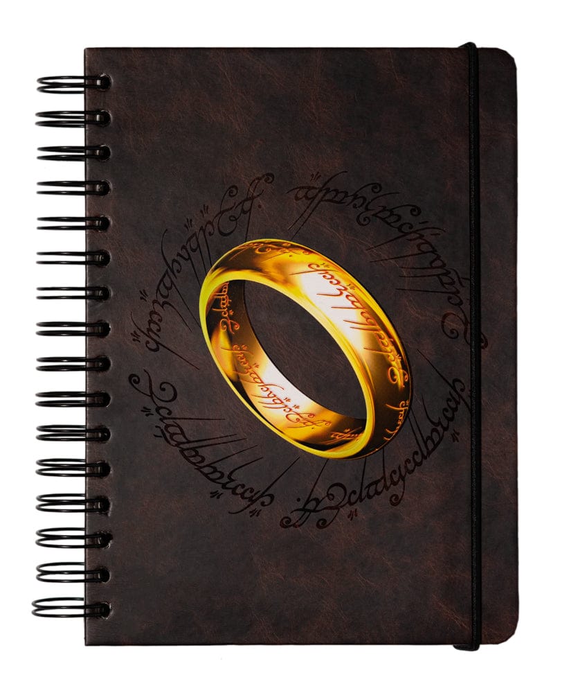 Golden Discs Posters & Merchandise THE LORD OF THE RINGS HARD COVER A5 JOURNAL [Notebook]