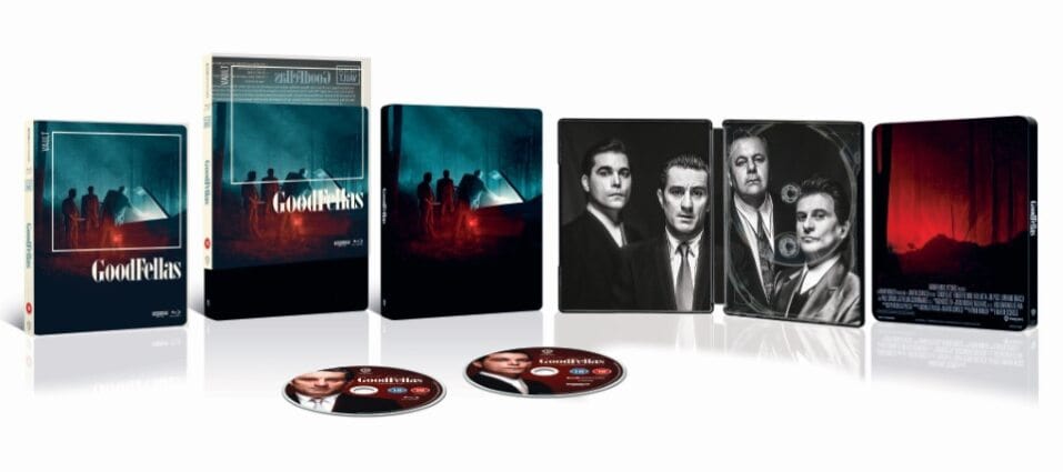 Golden Discs 4K Blu-Ray Goodfellas - The Film Vault Range - Martin Scorsese [4K UHD]