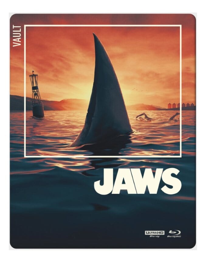 Golden Discs 4K Blu-Ray Jaws - The Film Vault Range - Steven Spielberg [4K UHD]