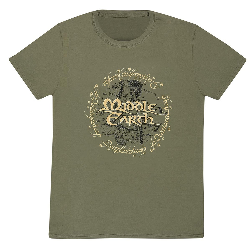 Golden Discs T-Shirts Lord Of The Rings: Middle Earth - 2XL [T-Shirts]
