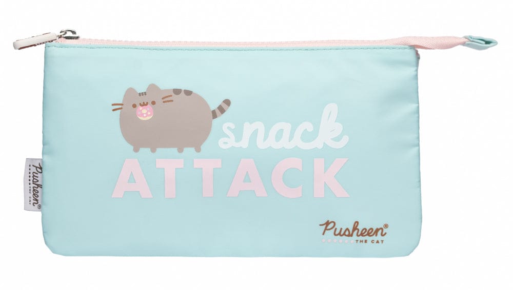Golden Discs Posters & Merchandise PUSHEEN FOODIE COLLECTION TRIPLE PENCIL CASE [Stationery]