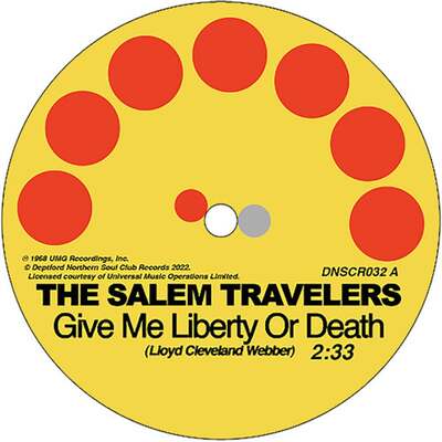 Golden Discs VINYL Tell It Like It Is/Give Me Liberty Or Death:   - The Salem Travelers [VINYL]