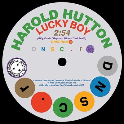 Golden Discs VINYL Lucky Boy/Thinkin' About You - Harold Hutton & The Dells [VINYL]