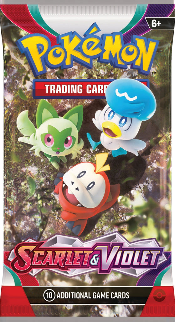 Golden Discs Toys Pokémon Trading Card Game Scarlet & Violet Booster Pack [Toys]