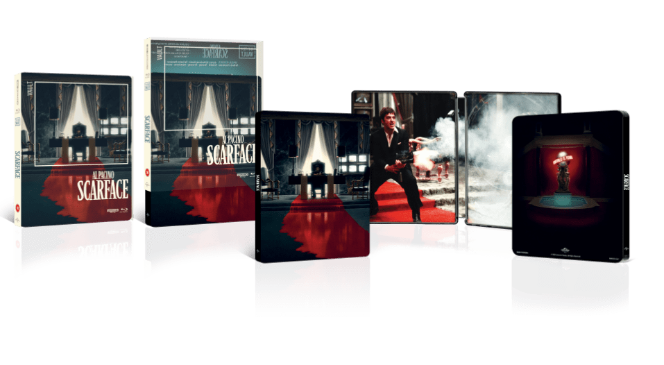 Golden Discs 4K Blu-Ray Scarface - The Film Vault Range - Brian De Palma [4K UHD]