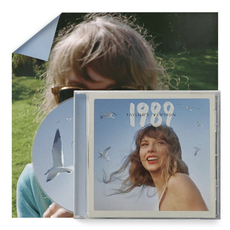 Golden Discs CD 1989 (Taylor's Version)(Crystal Skies Blue Standard CD) - Taylor Swift [CD]
