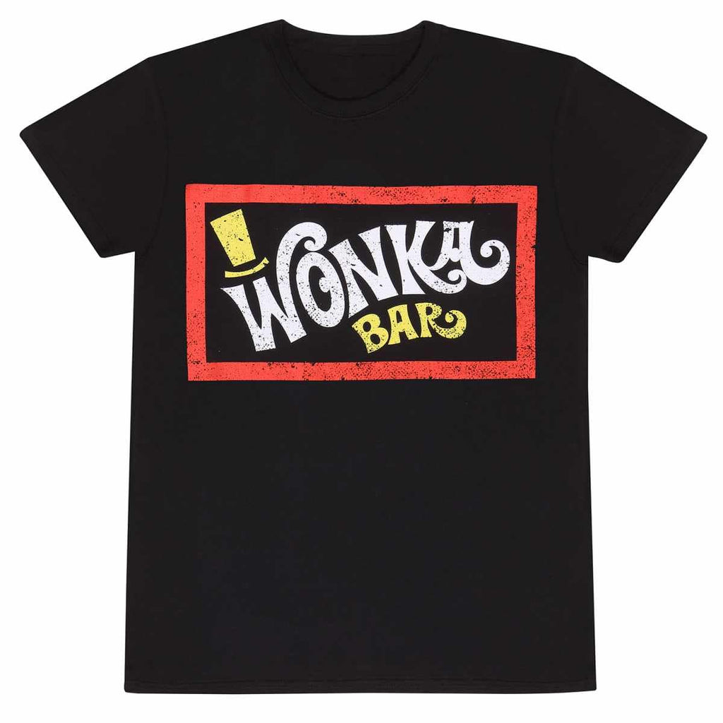 Golden Discs T-Shirts Willy Wonka: Wonka Bar - Small [T-Shirts]
