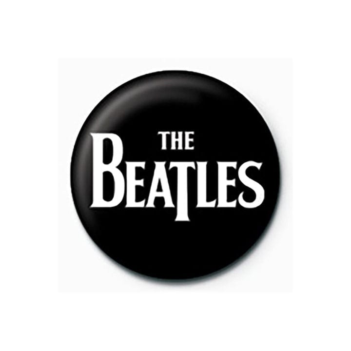 Golden Discs Posters & Merchandise The Beatles - White Logo Pin [Badge]