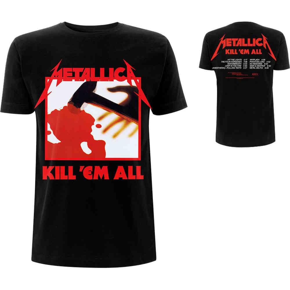 Golden Discs T-Shirts Metallica Kill Em All Bl Ts - Medium [T-Shirts]