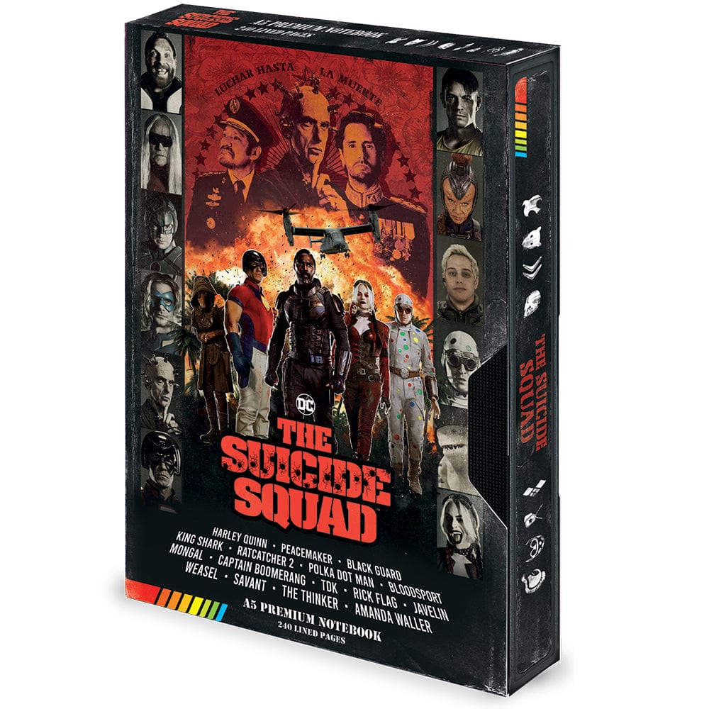 Golden Discs Notebooks The Suicide Squad - VHS Style [Notebook]