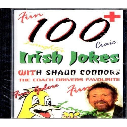Golden Discs CD 100 Irish Jokes by Shaun Connors [CD]